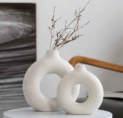 Donut Vase Trio