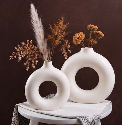 Donut Vase Trio
