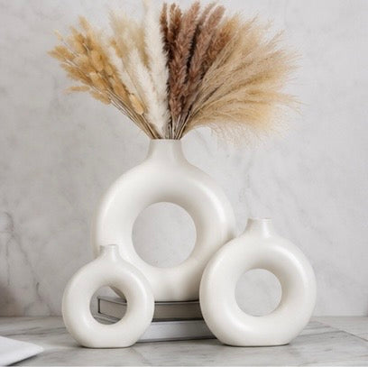 Donut Vase Trio